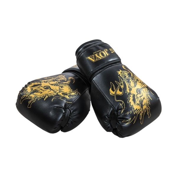 Luva de Kickboxing Joya Dragon Infantil Dourado