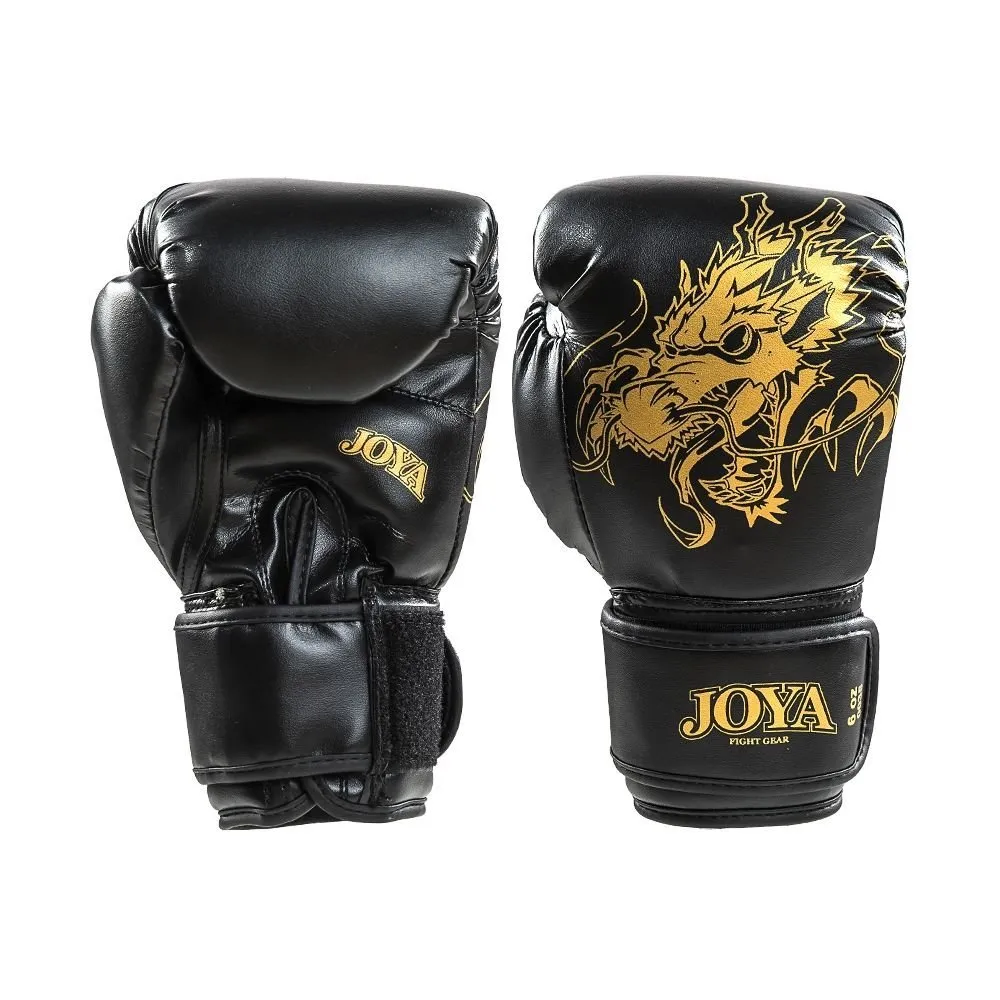 Luva de Kickboxing Joya Dragon Infantil Dourado