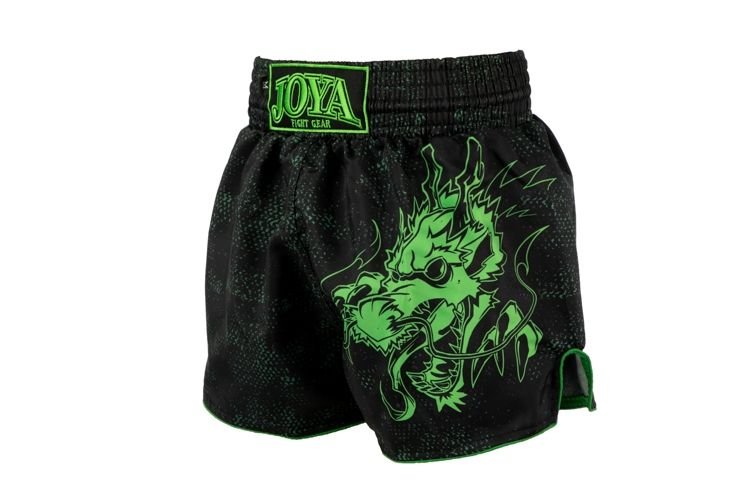 Short de Kickboxing Joya Dragon Verde-Neon