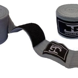 Bandagem Joya com Velcro Euro Print Cinza