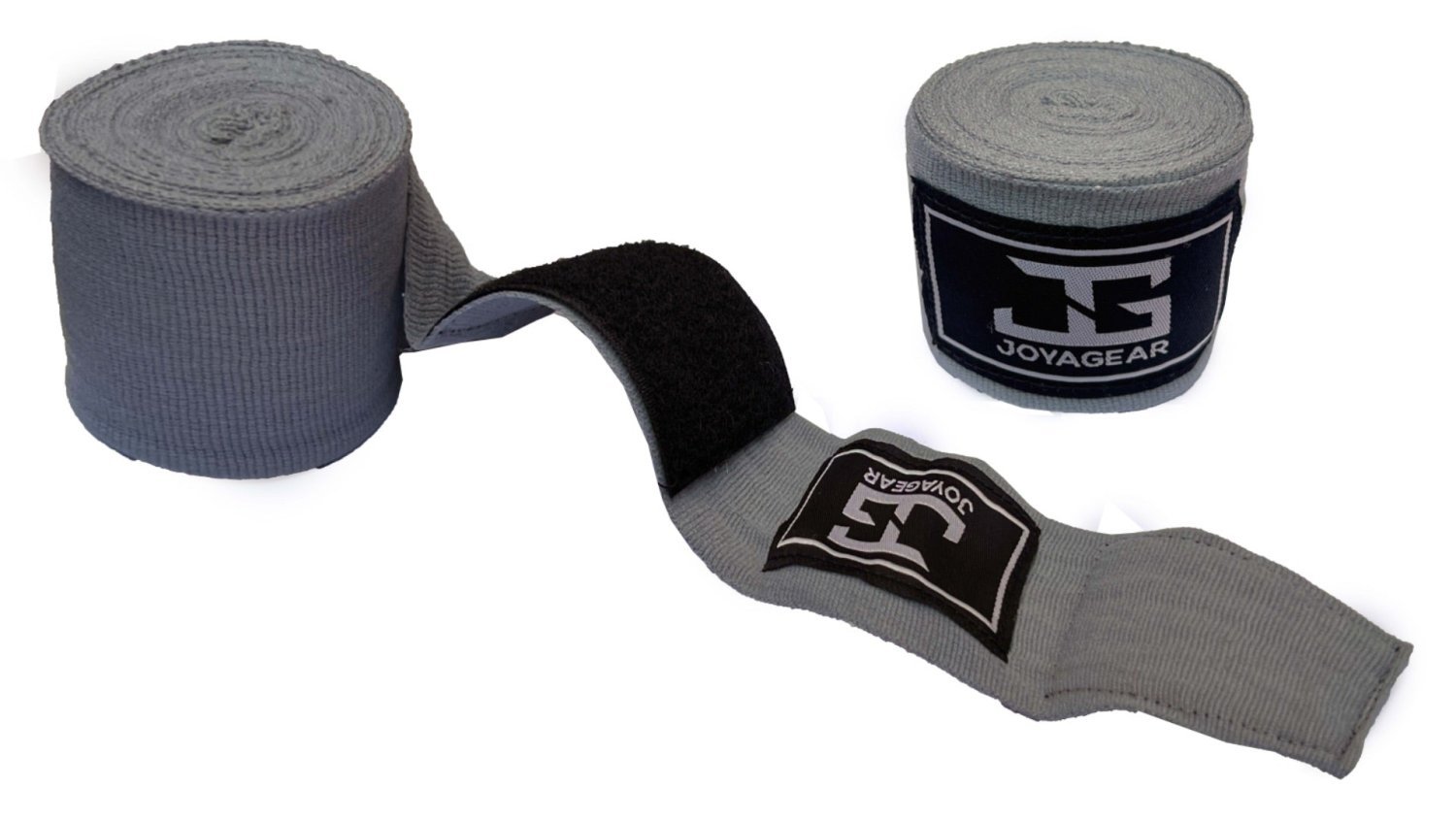 Bandagem Joya com Velcro Euro Print Cinza - Imagem 1