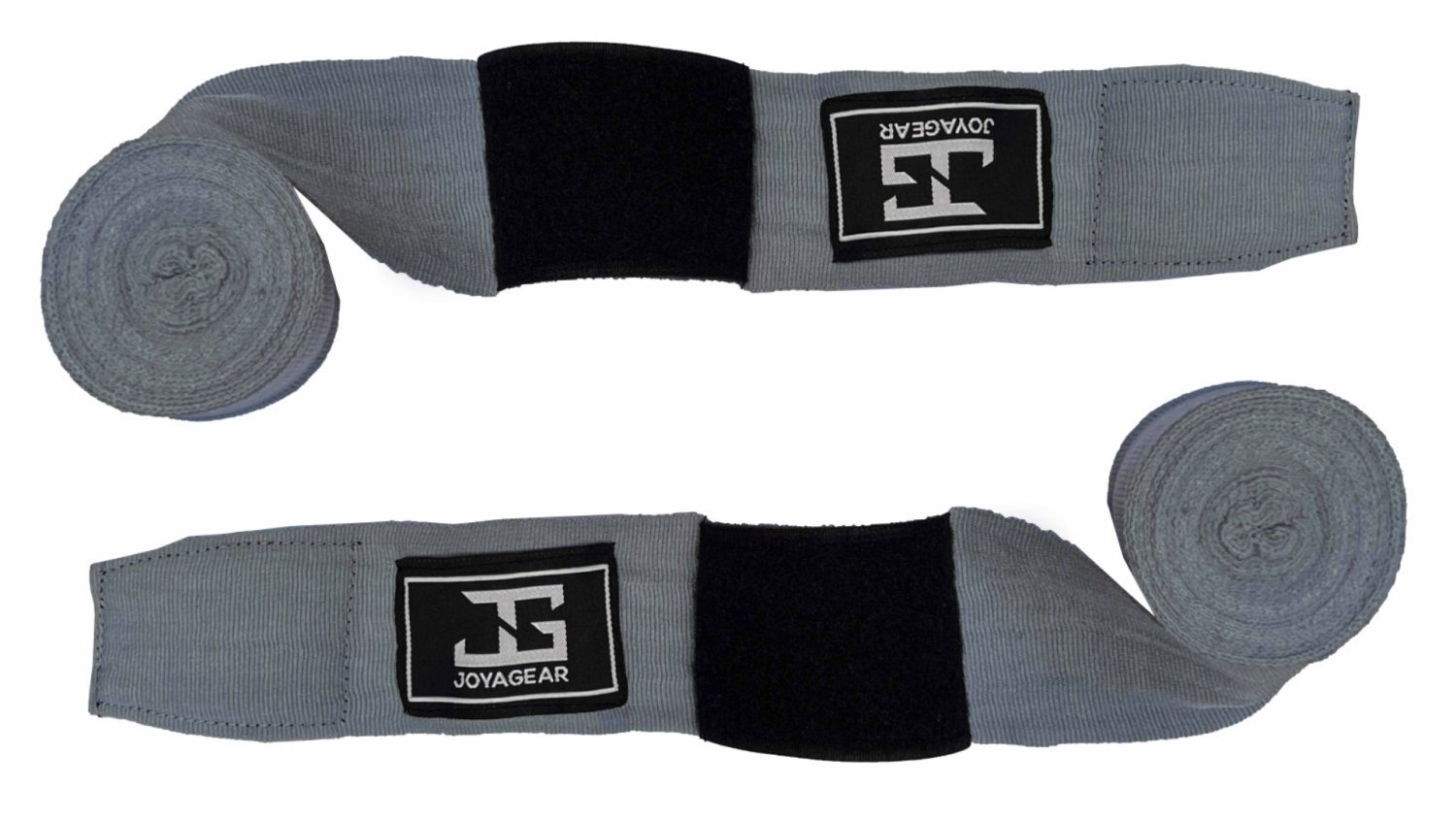 Bandagem Joya com Velcro Euro Print Cinza - Imagem 3