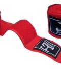 Bandagem Joya com Velcro Euro Print Vermelho