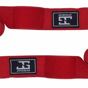 Bandagem Joya com Velcro Euro Print Vermelho - Imagem 2
