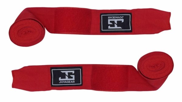 Bandagem Joya com Velcro Euro Print Vermelho