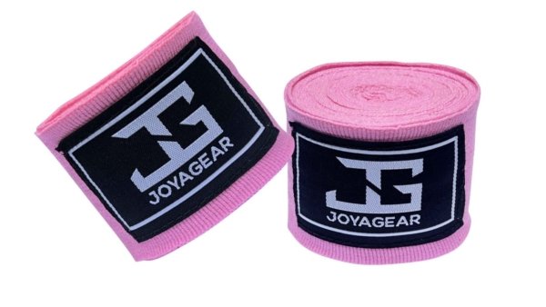 Bandagem Joya com Velcro Euro Print Rosa