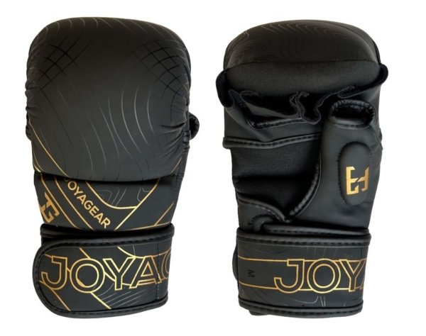 Luva de MMA Joya Essential Sparring Preto-Dourado