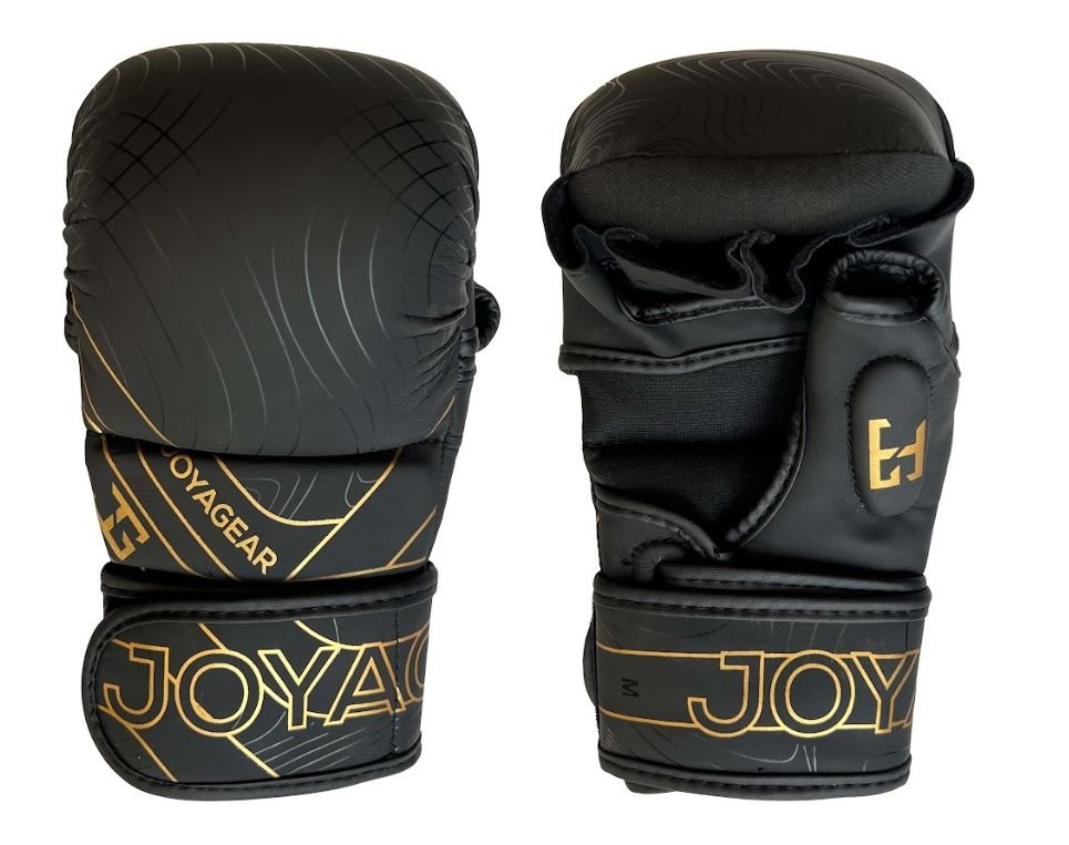 Luva de MMA Joya Essential Sparring Preto-Dourado
