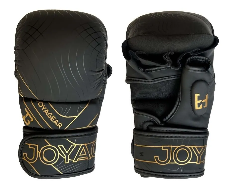 Luva de MMA Joya Essential Sparring Preto-Dourado