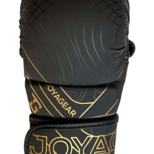 Luva de MMA Joya Essential Sparring Preto-Dourado - Imagem 2