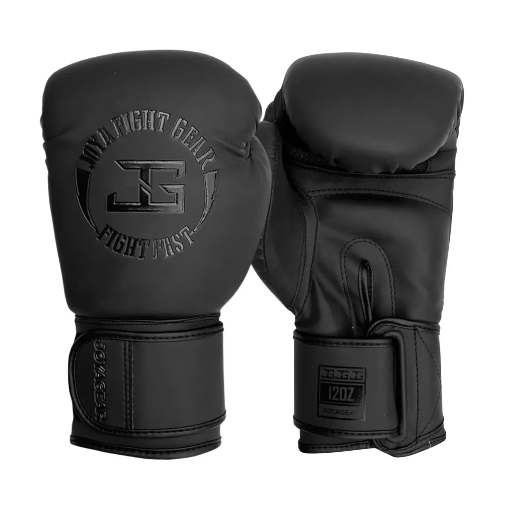 Luva de Kickboxing Joya Fight Fast Metal Pro Junior Preto