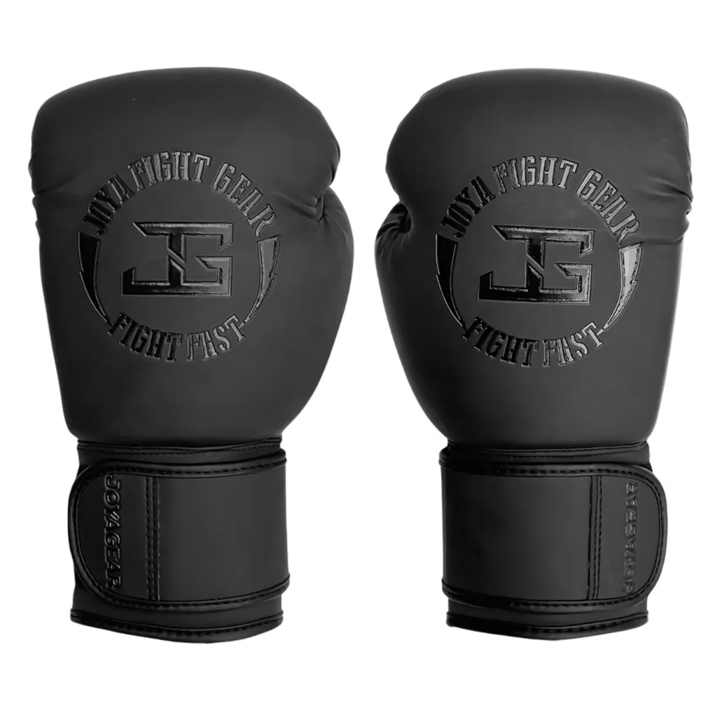 Luva de Kickboxing Joya Fight Fast Metal Pro Preto