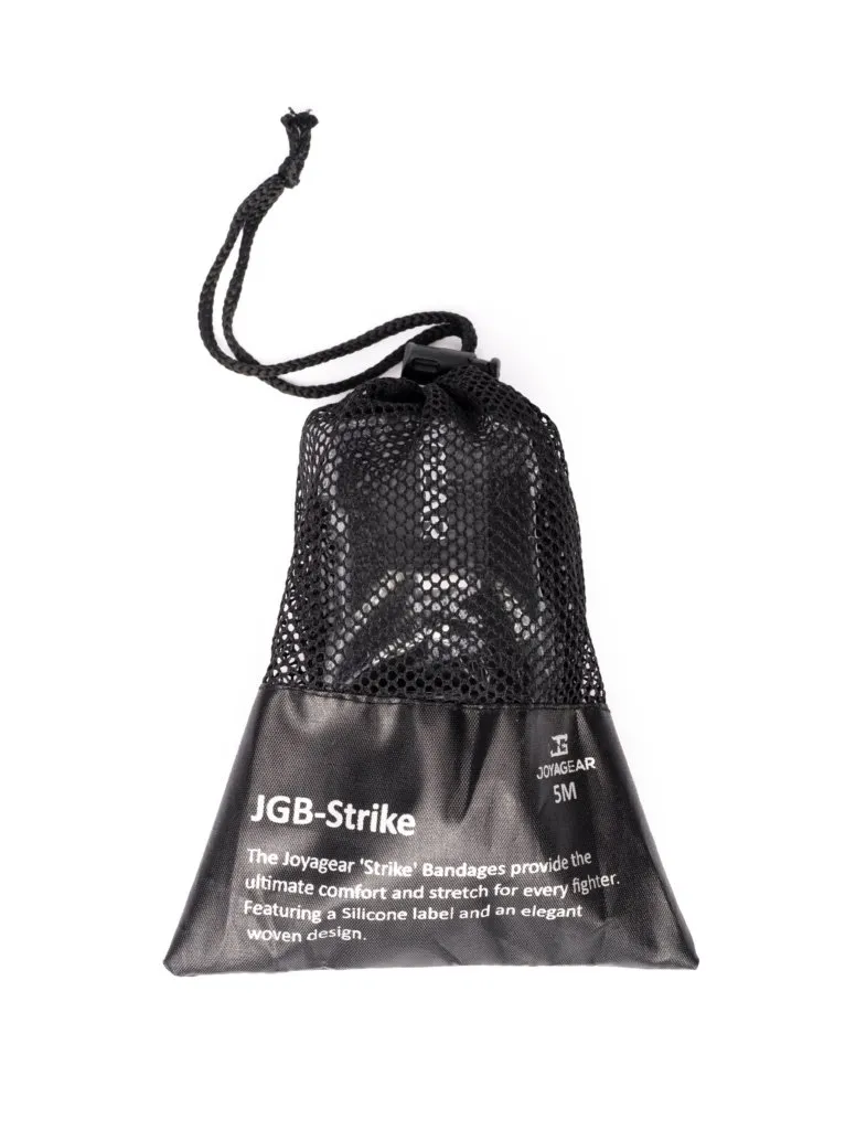 Bandagem Joyagear Strike em Algodão Preto-Branco