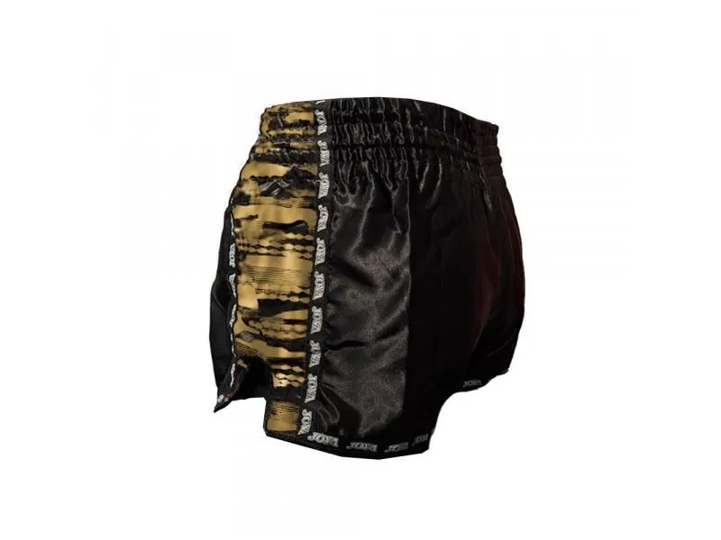 Short de Kickboxing Joya Camo V2 Dourado