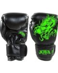 Luva de Kickboxing Joya Dragon Infantil Verde-Neon