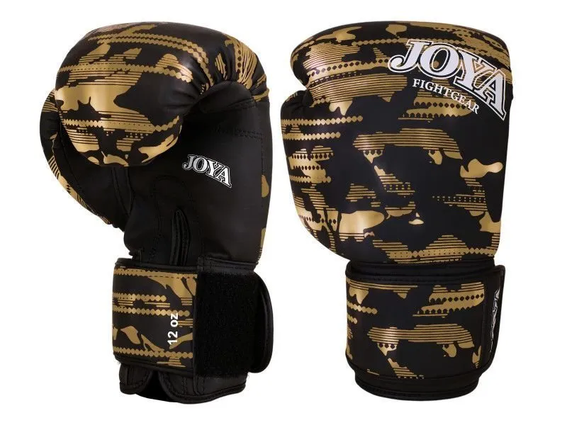 Luva de Kickboxing Joya Camo V2 Dourado
