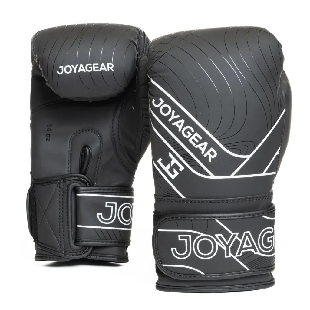 Luva de Kickboxing Joya Essential Preto-Branco