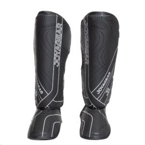 Caneleira Joya Essential de Kickboxing Preto-Branco