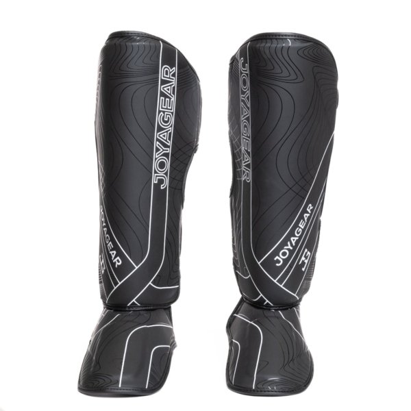 Caneleira Joya Essential de Kickboxing Preto-Branco