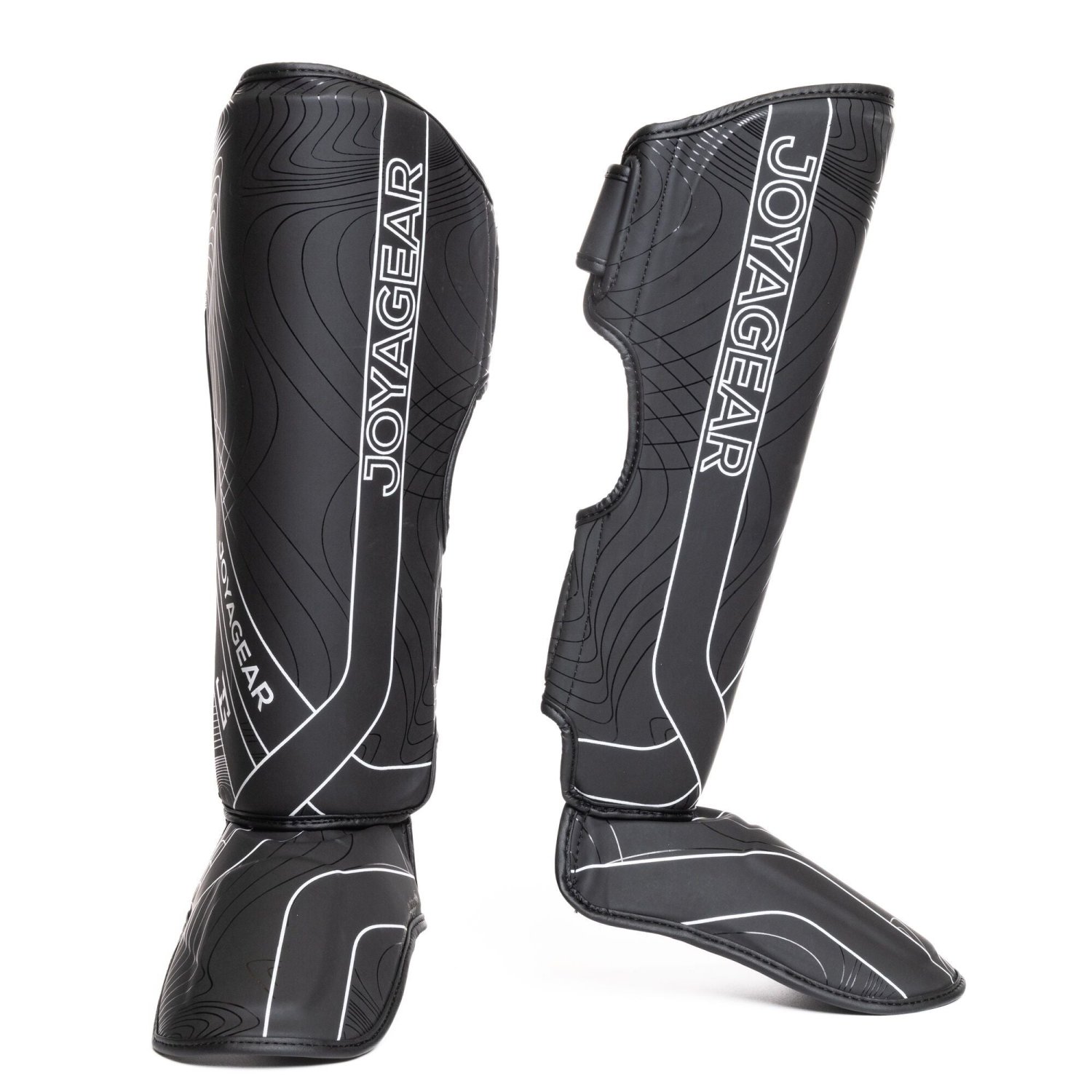 Caneleira Joya Essential de Kickboxing Preto-Branco - Imagem 2