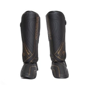 Caneleira Joya Essential de Kickboxing Preto-Dourado