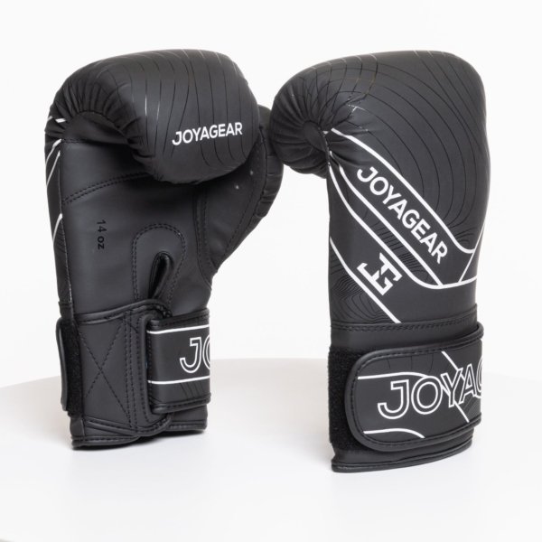 Luva de Kickboxing Joya Essential Preto-Branco