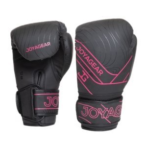 Luva de Kickboxing Joya Essential Preto-Rosa