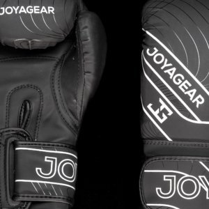 Luva de Kickboxing Joya Essential Preto-Branco - Imagem 4