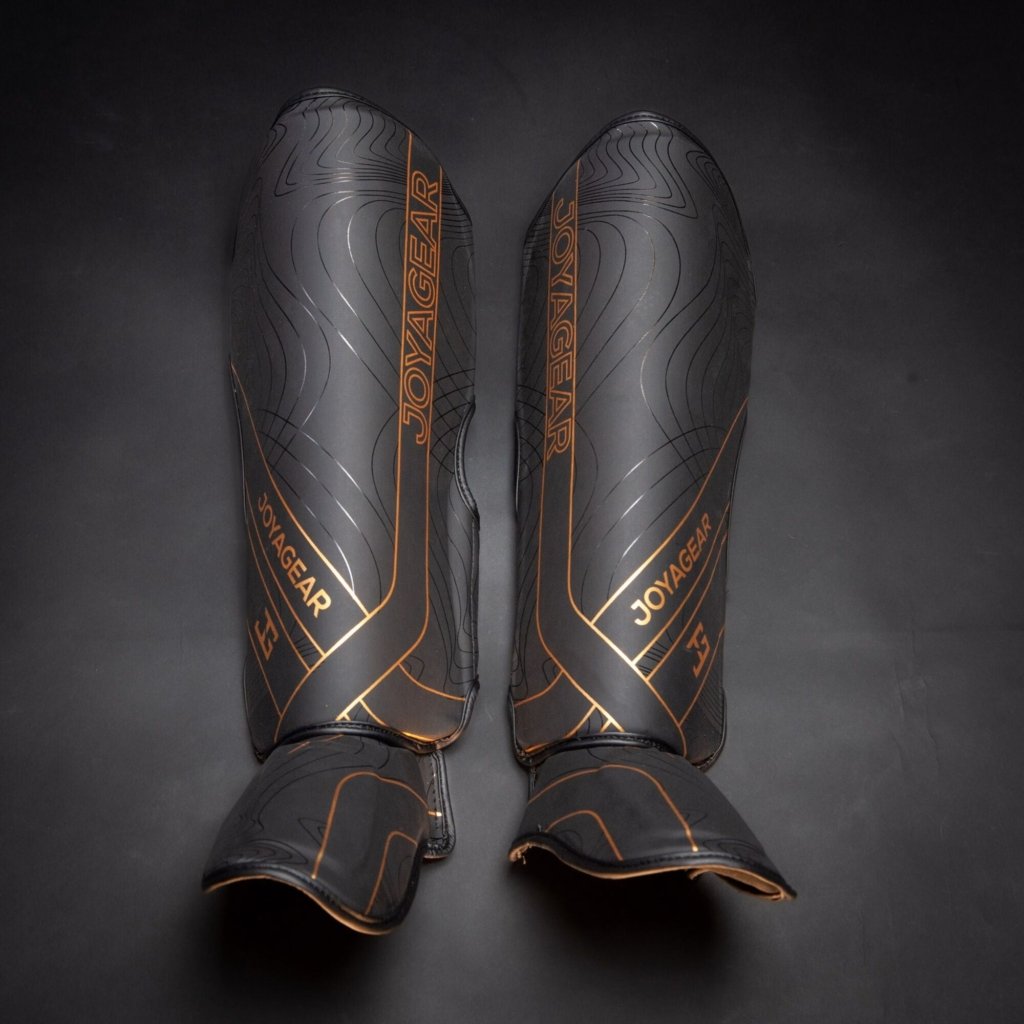 Caneleira Joya Essential de Kickboxing Preto-Dourado - Imagem 2