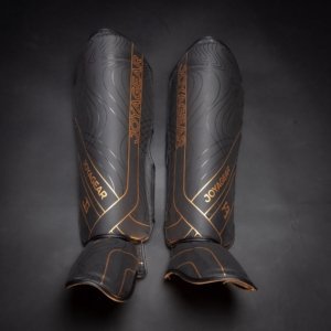 Caneleira Joya Essential de Kickboxing Preto-Dourado - Imagem 2
