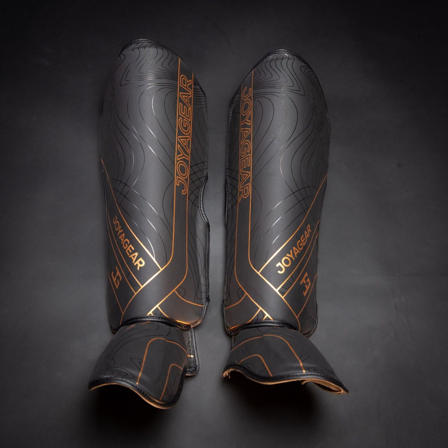 Caneleira Joya Essential de Kickboxing Preto-Dourado - Imagem 2
