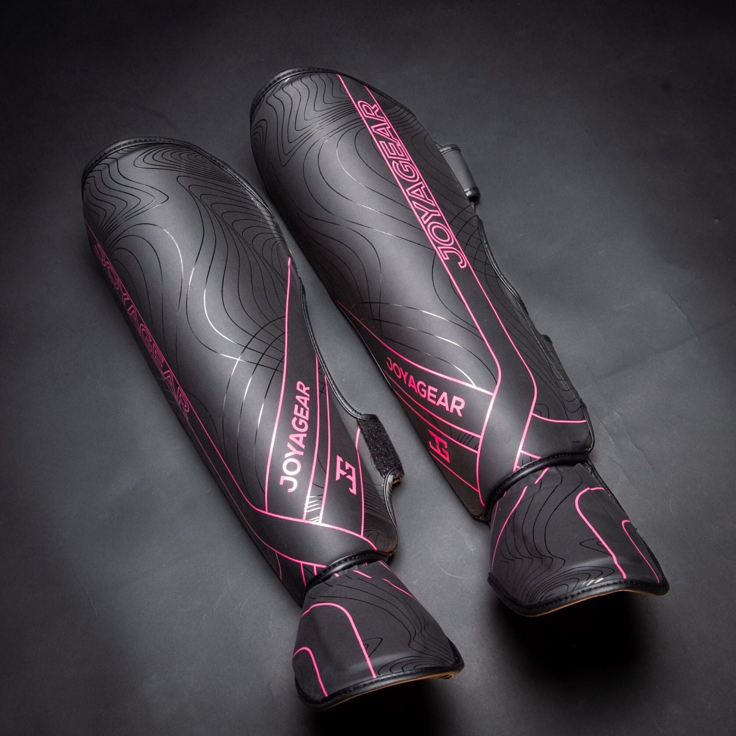 Caneleira Joya Essential de Kickboxing Preto-Rosa - Imagem 3
