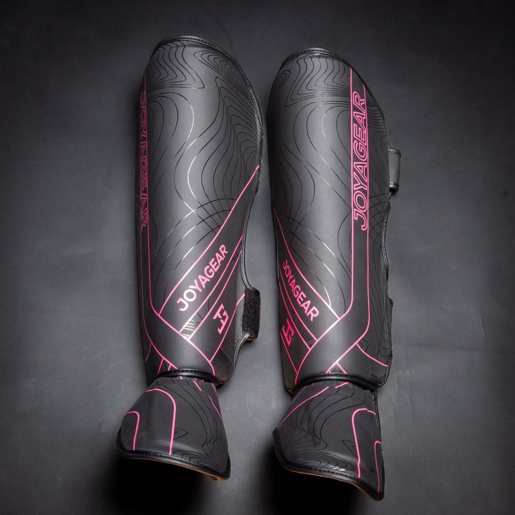 Caneleira Joya Essential de Kickboxing Preto-Rosa - Imagem 5