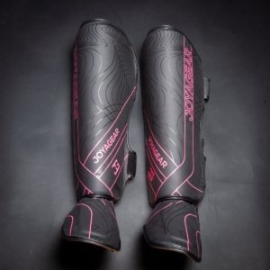 Caneleira Joya Essential de Kickboxing Preto-Rosa - Imagem 5