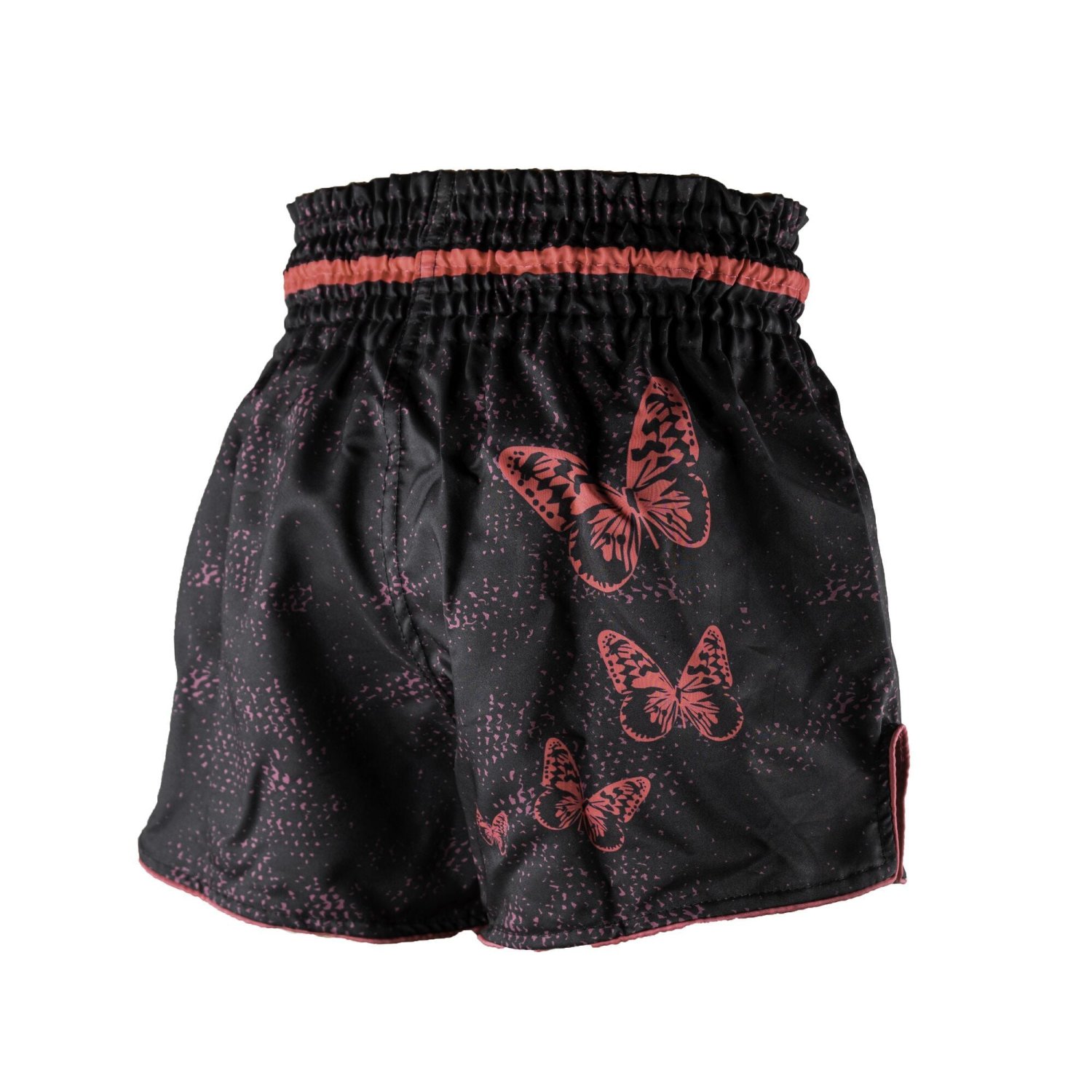 Short de Kickboxing Joya Butterfly Infantil Preto-Rosa - Imagem 2