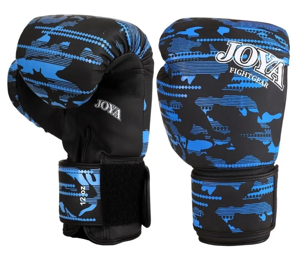 Luva de Kickboxing Joya Camo V2 Azul