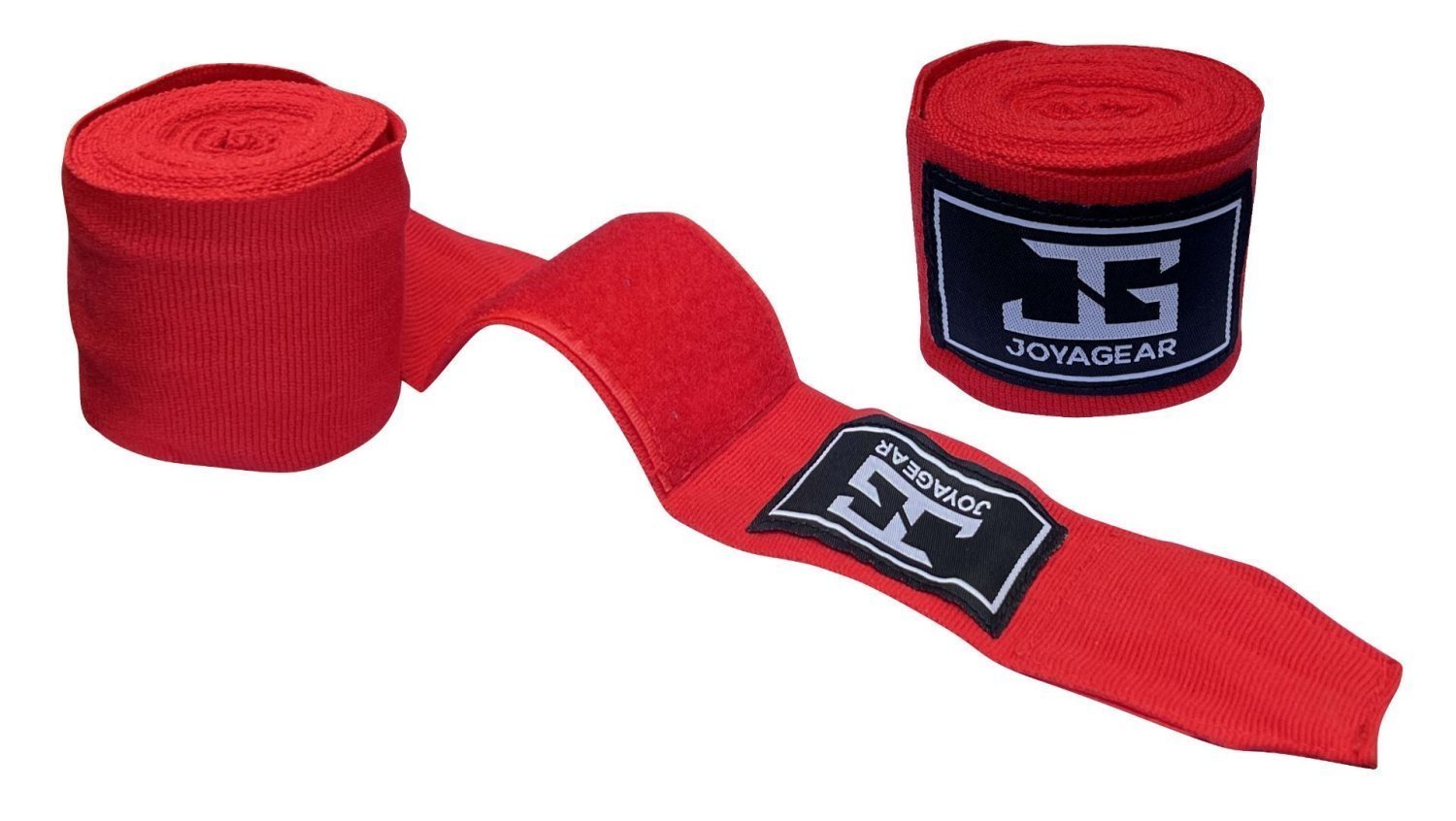 Bandagem Joya Velcro em Algodão Vermelho - Imagem 1