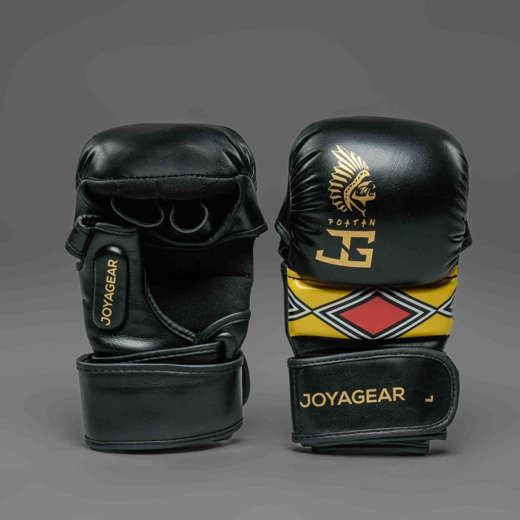 Luva de MMA Joya Essential Poatan Preto - Imagem 2