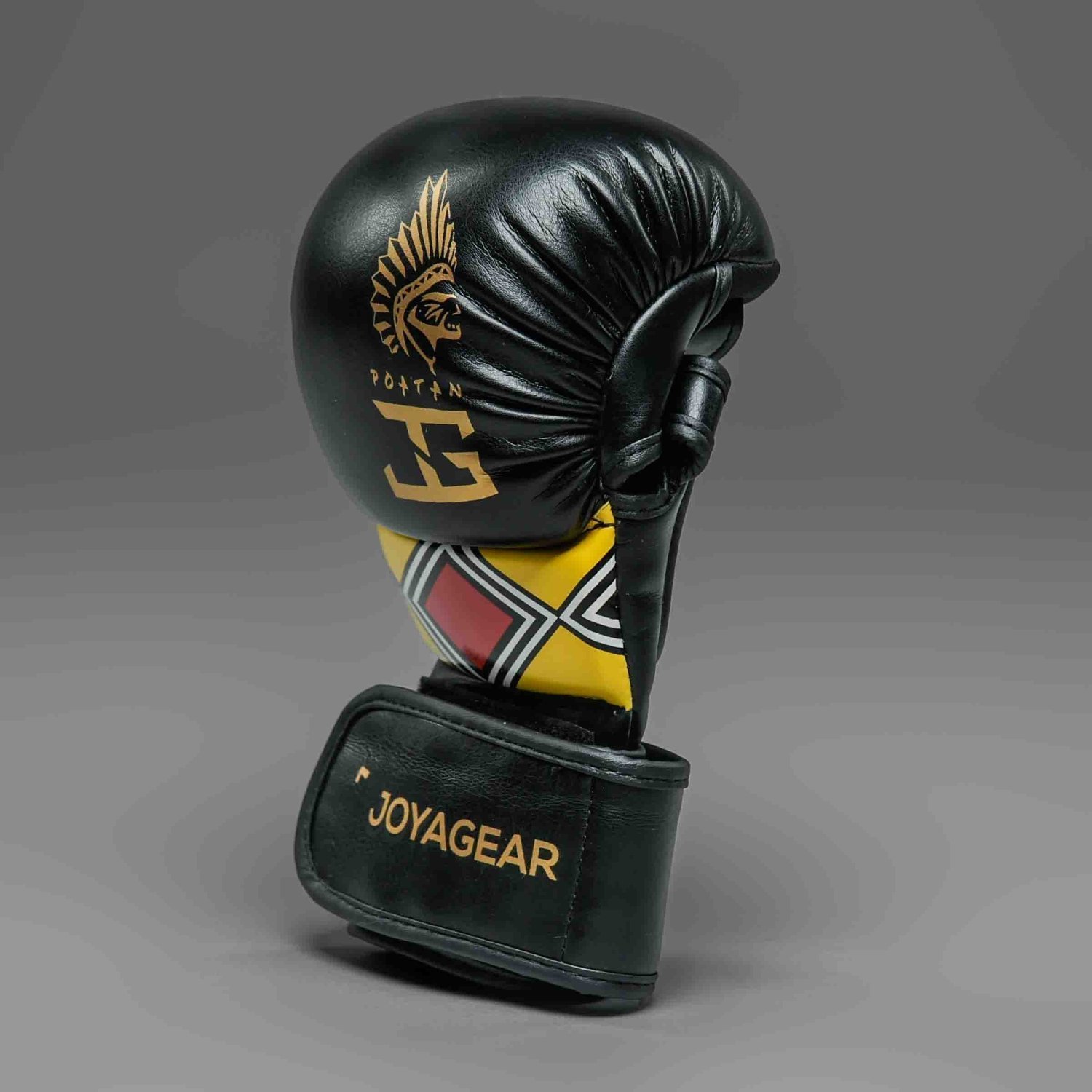 Luva de MMA Joya Essential Poatan Preto - Imagem 3