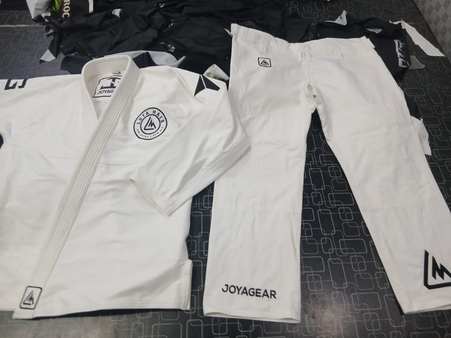 Kimono Joya BJJ Gi Branco - Imagem 3