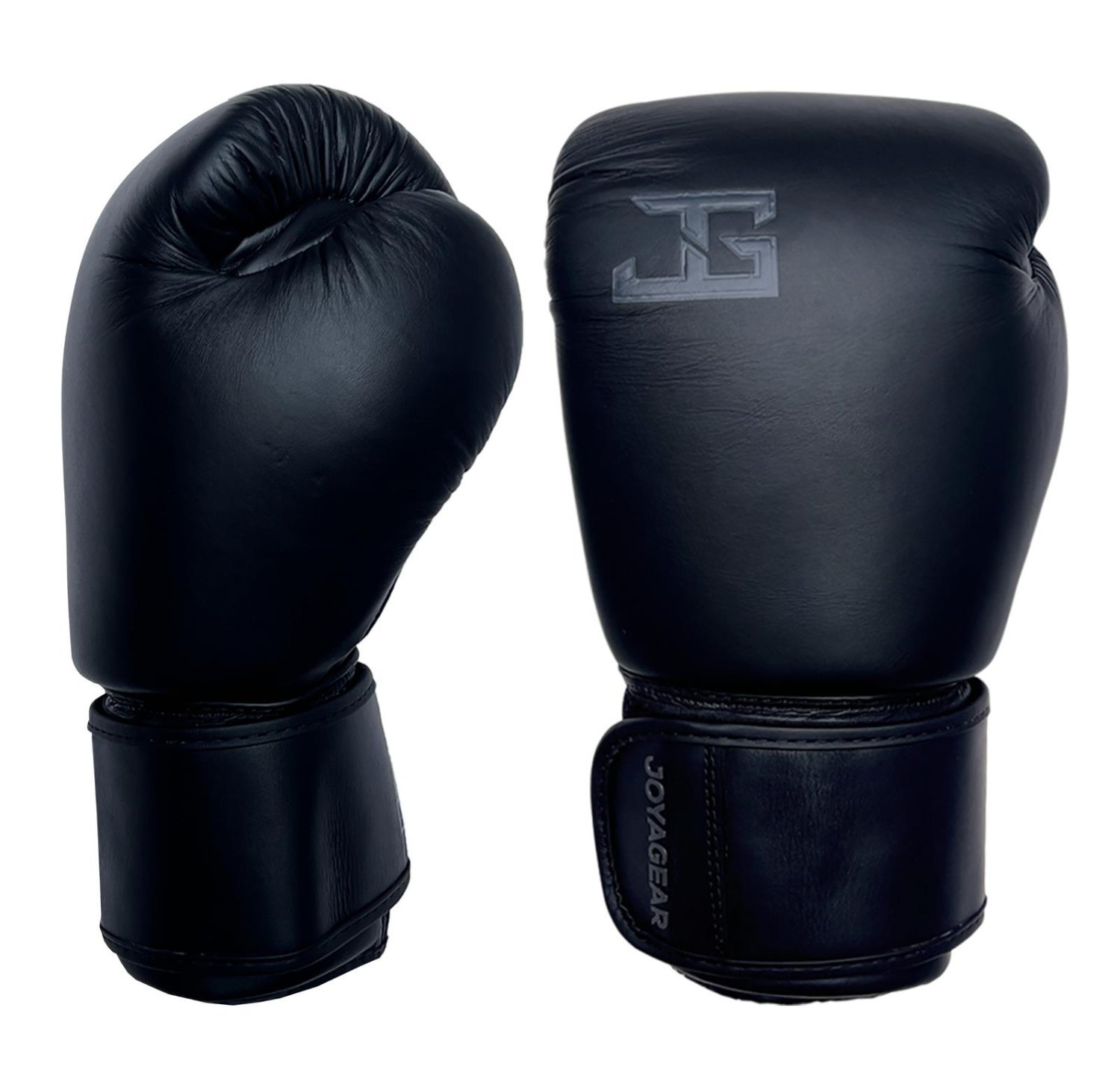 Luva de Kickboxing Joya Thai em Couro Preto - Imagem 2
