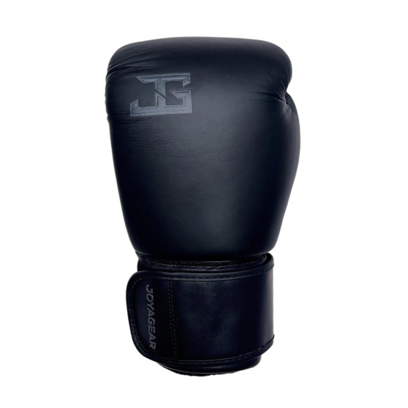 Luva de Kickboxing Joya Thai em Couro Preto - Imagem 3