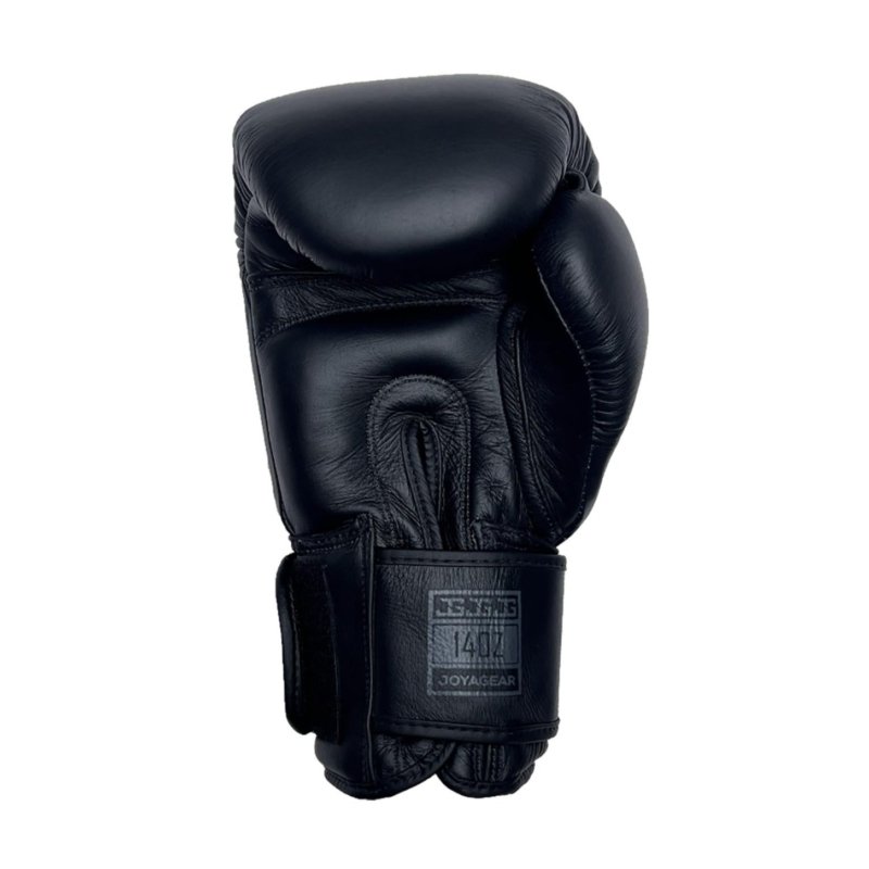 Luva de Kickboxing Joya Thai em Couro Preto - Imagem 4