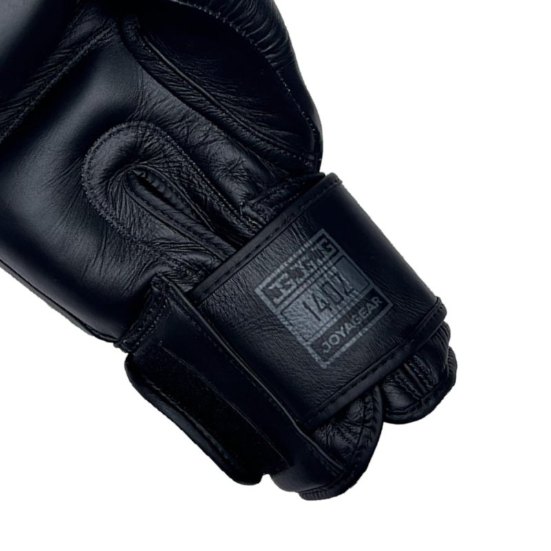Luva de Kickboxing Joya Thai em Couro Preto - Imagem 6