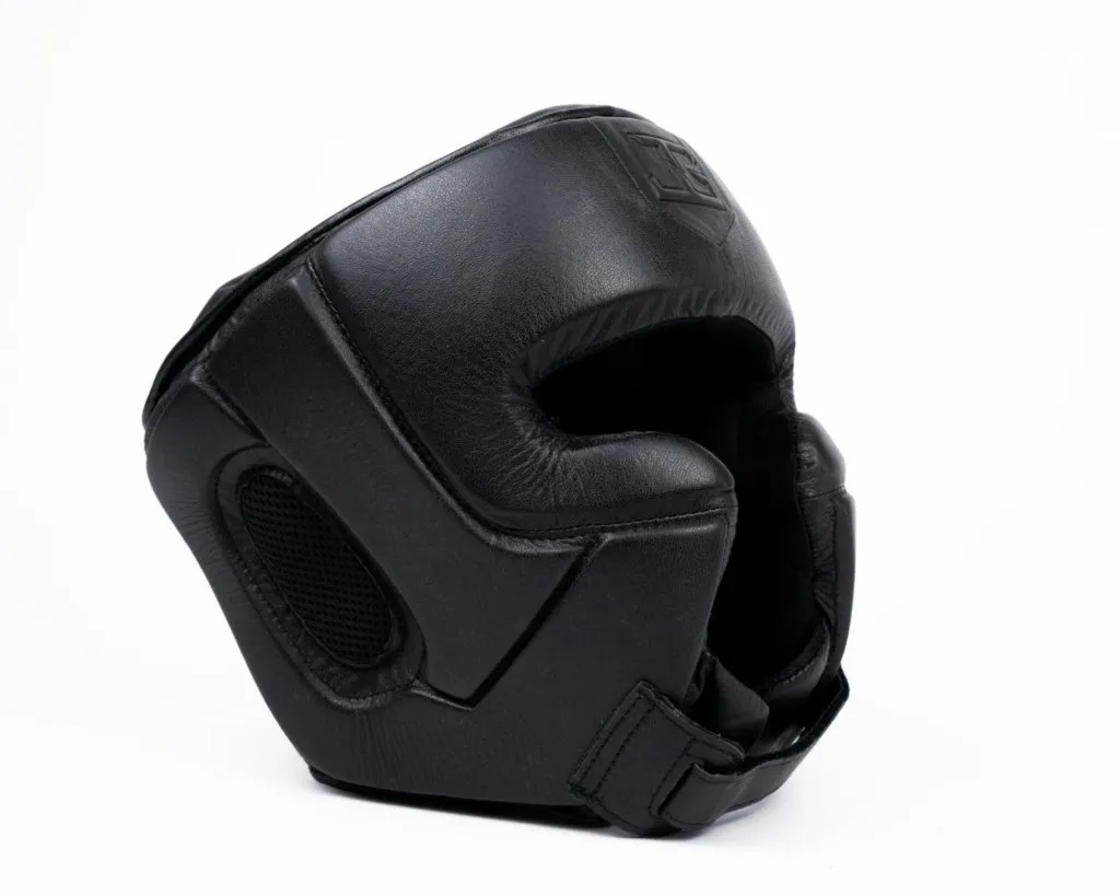 Capacete Joyagear Elite Performance em Couro Preto