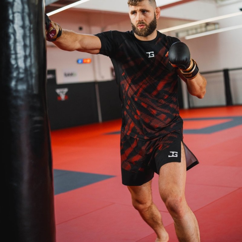 Short de MMA Joyagear Elite Vermelho - Imagem 2