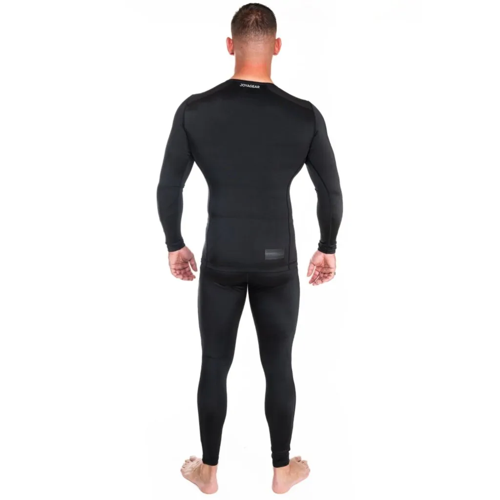 Rashguard Joya Manga Longa Preto-Branco