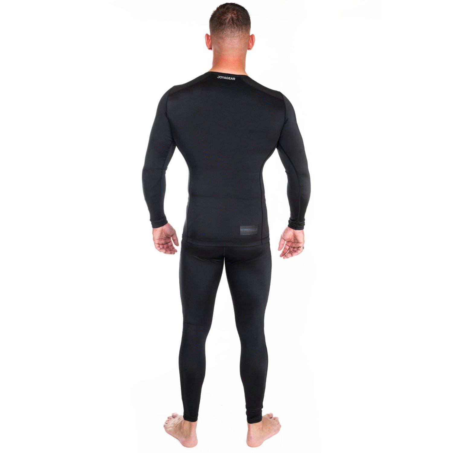 Rashguard Joya Manga Longa Preto-Branco - Imagem 2