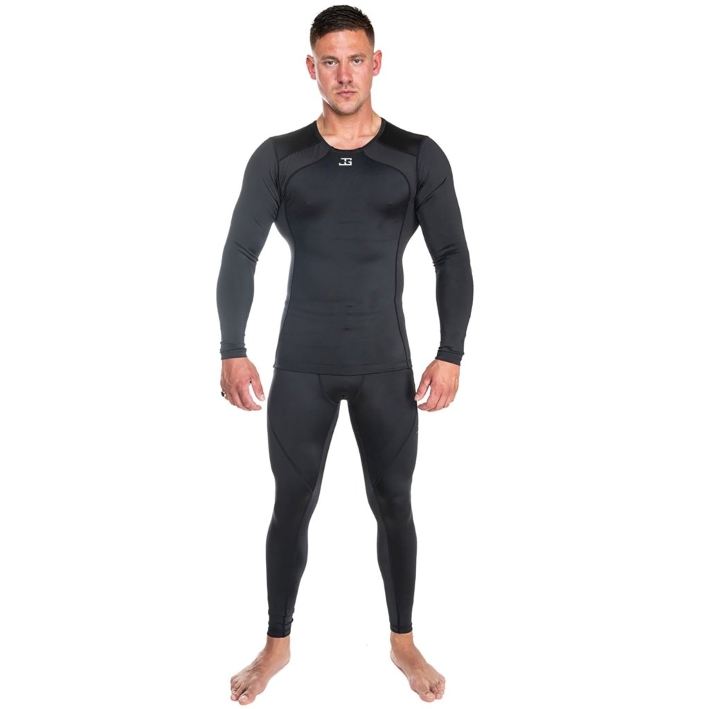 Rashguard Joya Manga Longa Preto-Branco