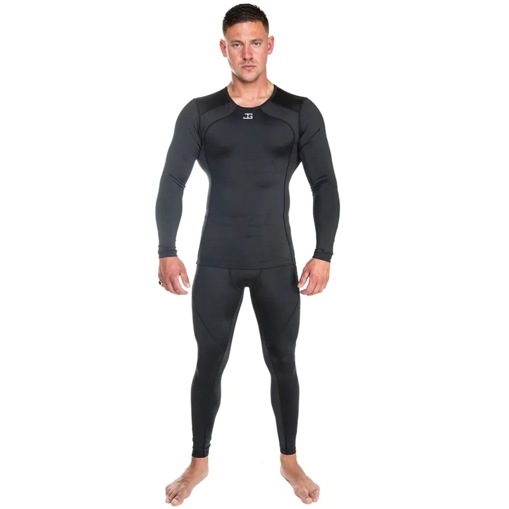 Rashguard Joya Manga Longa Preto-Branco